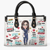 Personalized Leather Bag - Gift For Nurse - I Am A Nurse ARND018