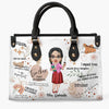 Personalized Leather Bag - Gift For Teacher - Teacher Daily Affirmation ARND018