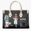Personalized Leather Bag - Gift For Nurse - Nurse Nutrition Facts ARND0014