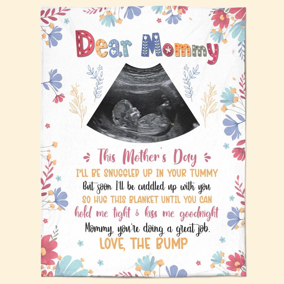Personalized Blanket - Gift For Mom - Mommy, You Are Doing Great ARND005