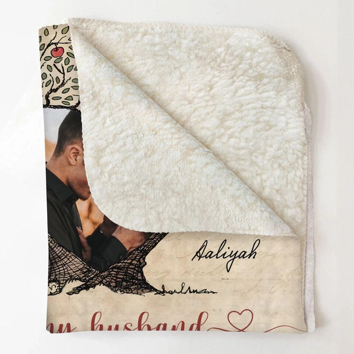 Personalized Blanket - Gift For Couple - Thank You For Always Being There For Me ARND005