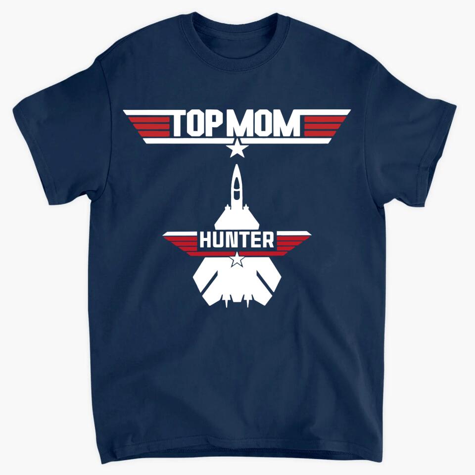 Personalized T-shirt - Mother's Day Gift For Mom - Top Mom ARND0014