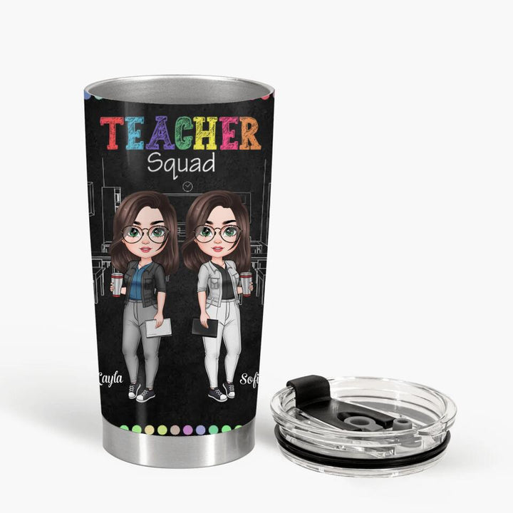 Personalized Tumbler - Gift For Teacher - Work Made Us Colleagues ARND005