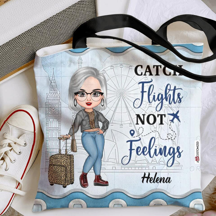 Personalized Tote Bag - Gift For Traveling Lover - Just A Girl Who Loves Cruising ARND0014