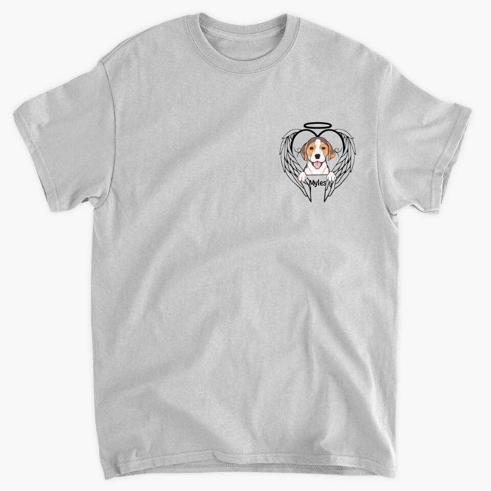 Personalized T-shirt - Gift For Pet Lover - Forever In My Heart ARND0014