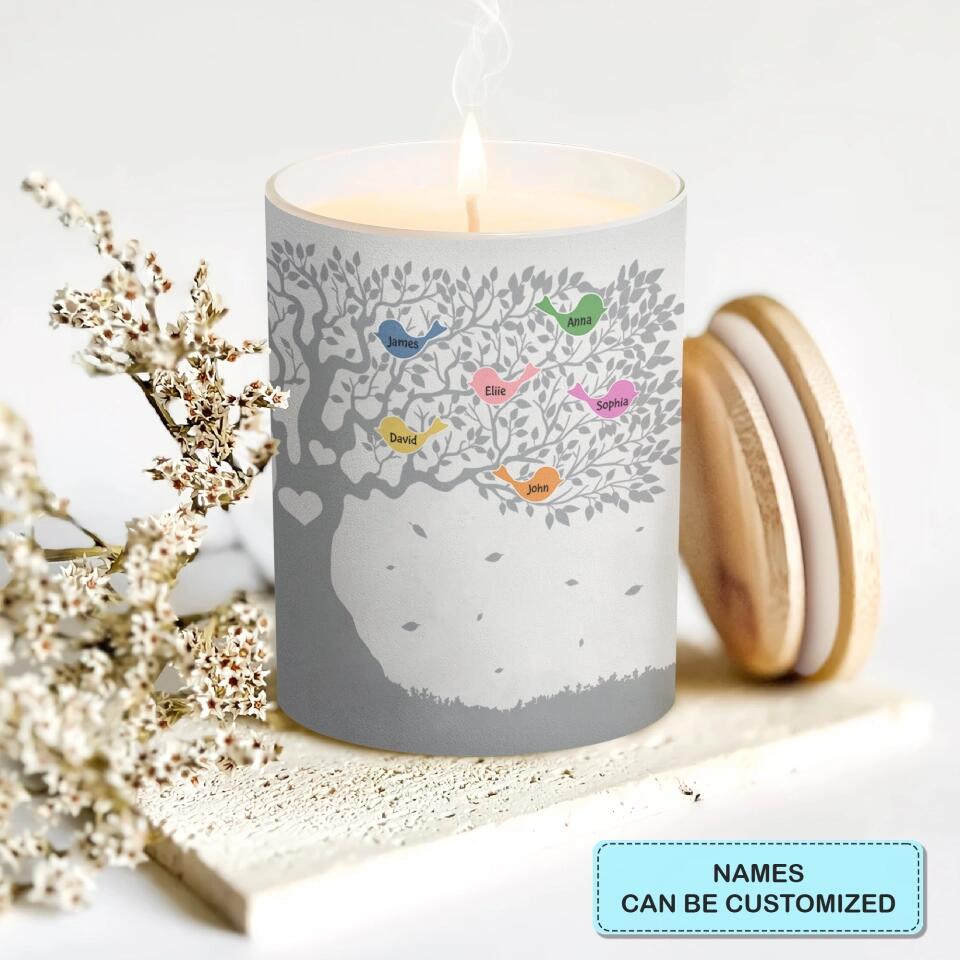Personalized Candle - Mother's Day Gift For Mom, Grandma - Grandchildren Fill A Space In Your Heart ARND018