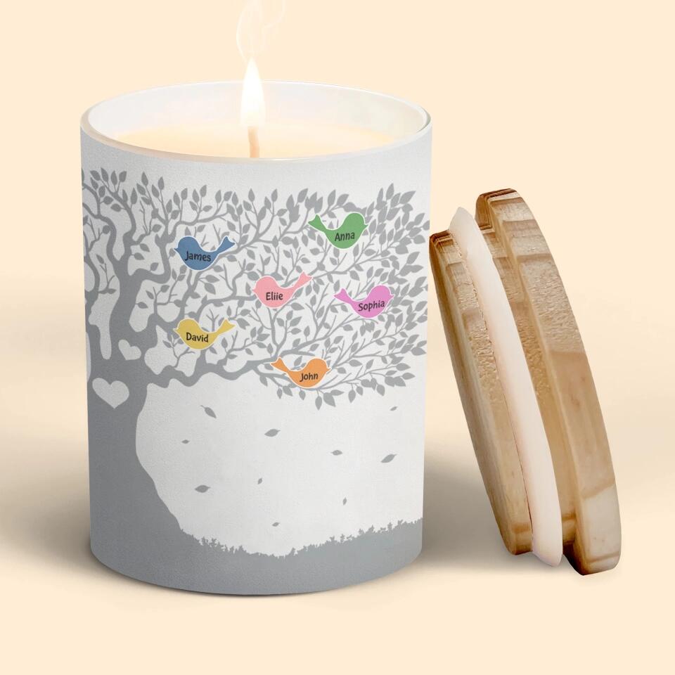 Personalized Candle - Mother's Day Gift For Mom, Grandma - Grandchildren Fill A Space In Your Heart ARND018