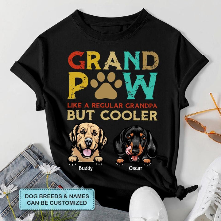 Personalized T-shirt - Father's Day Gift For Dad, Grandpa - GrandPaw ARND036