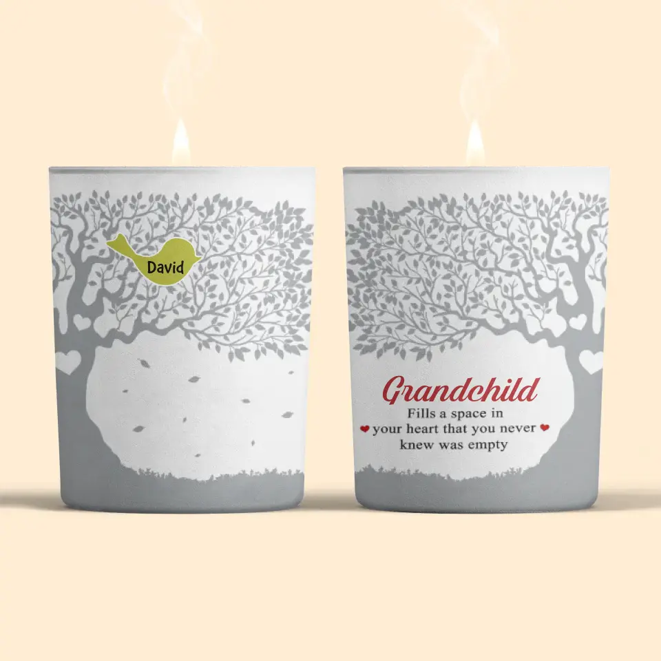 Personalized Candle - Mother's Day Gift For Mom, Grandma - Grandchildren Fill A Space In Your Heart ARND018