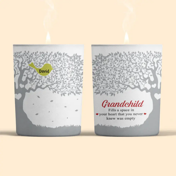 Personalized Candle - Mother's Day Gift For Mom, Grandma - Grandchildren Fill A Space In Your Heart ARND018