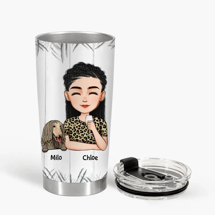 Personalized Tumbler - Gift For Cat Lover - Best Cat Mom Ever ARND036