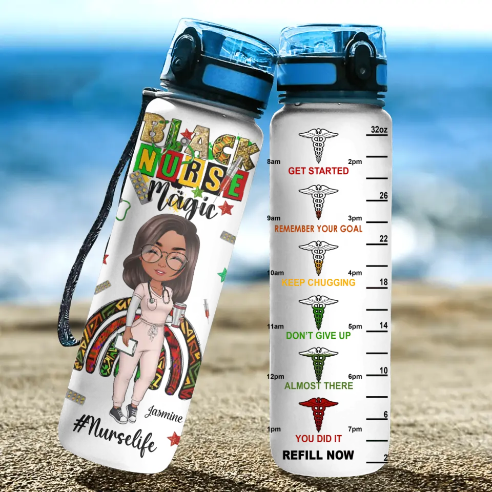 Nurses Personalized Water Bottle