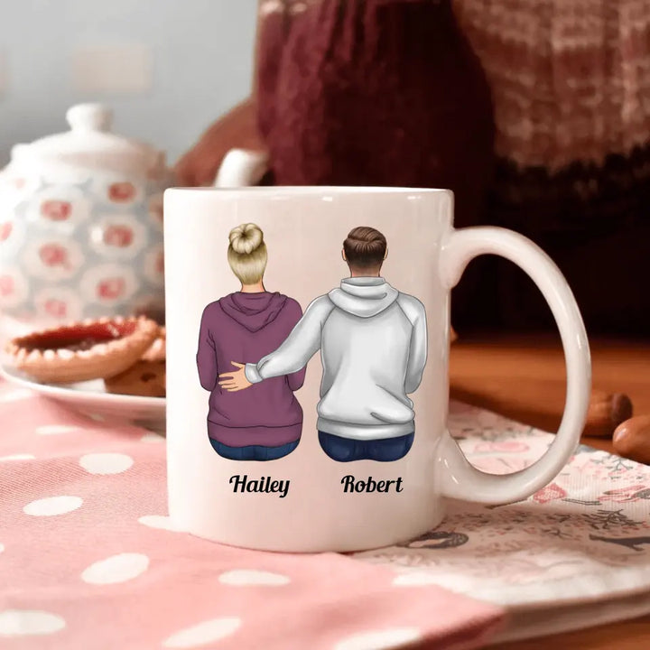 Personalized White Mug - Father's Day Gift For Dad, Grandpa - For Your Father's Day Gift ARND018
