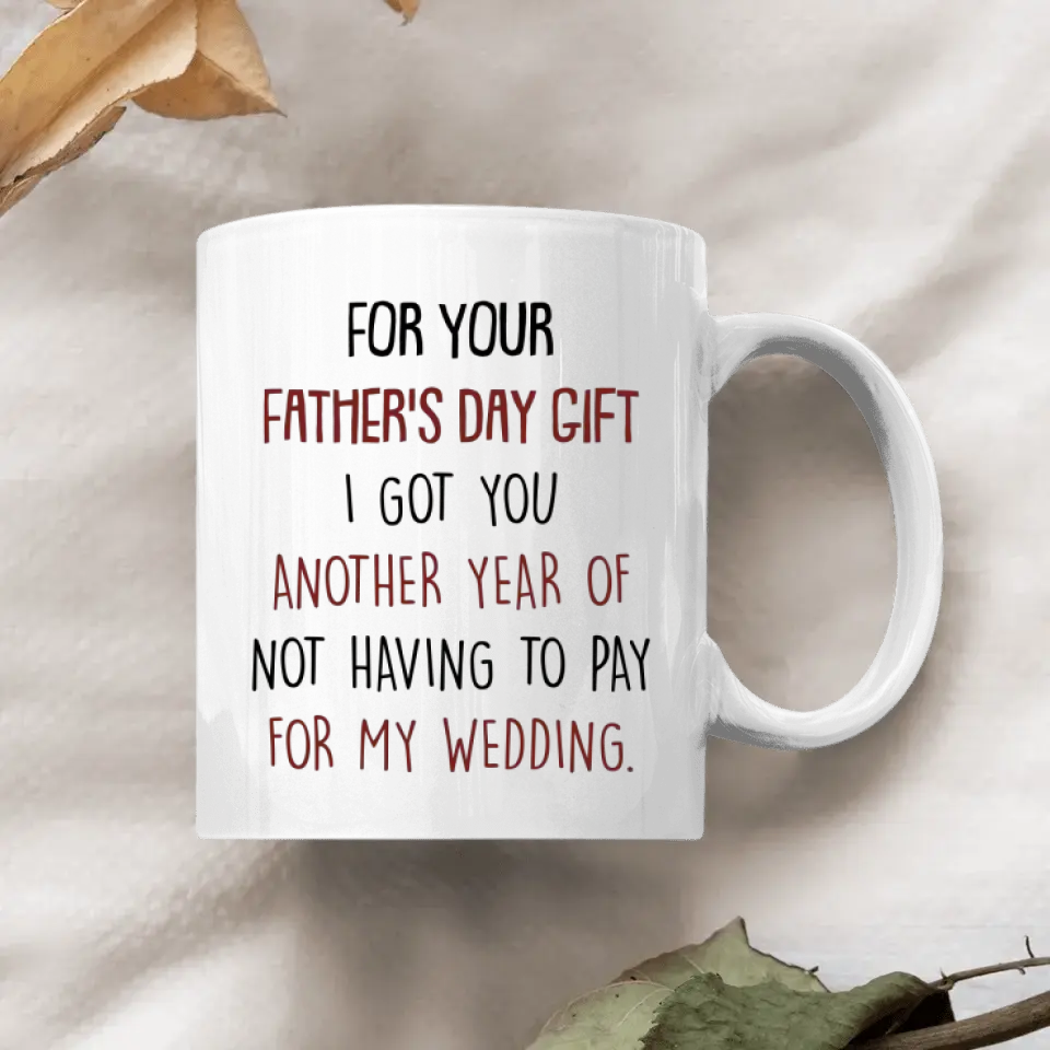 Personalized White Mug - Father's Day Gift For Dad, Grandpa - For Your Father's Day Gift ARND018