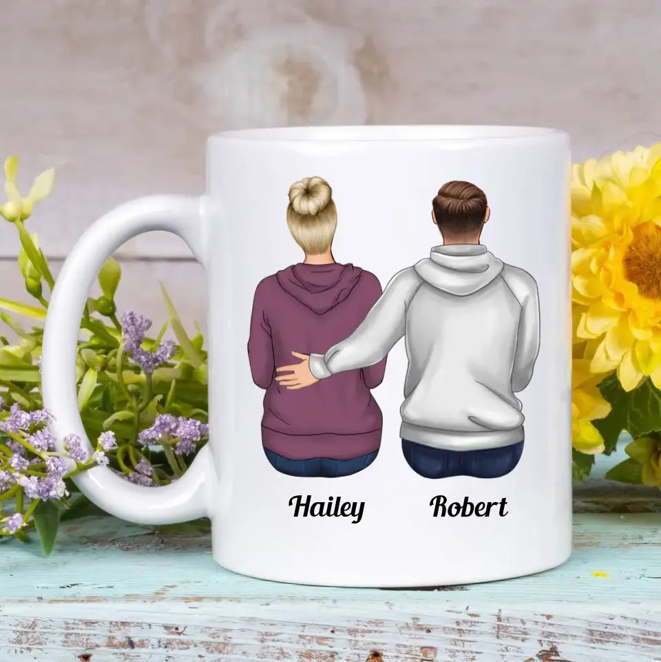 Personalized White Mug - Father's Day Gift For Dad, Grandpa - For Your Father's Day Gift ARND018