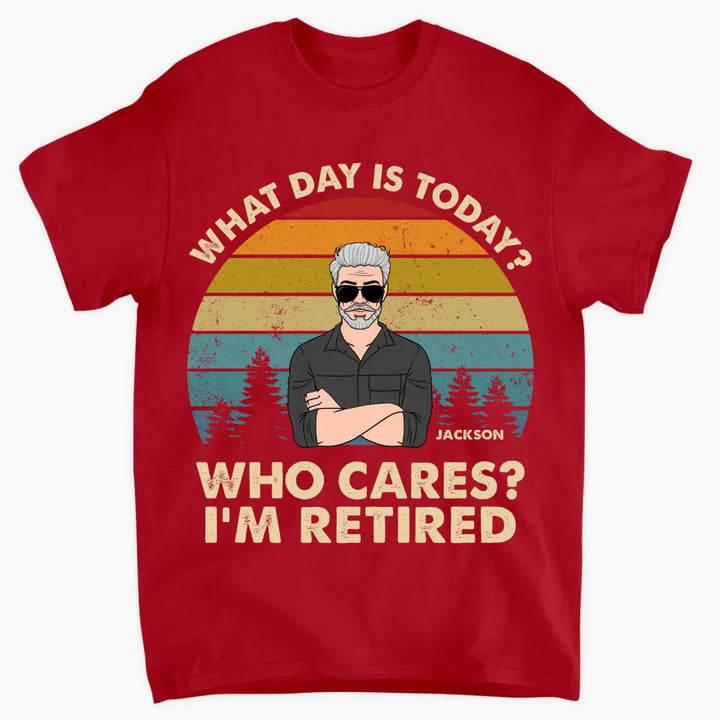 Personalized T-shirt - Retirement, Father's Day Gift For Dad, Grandpa - I'm Retired ARND036
