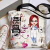Personalized Tote Bag - Gift For Nurse, CNA, Doctor, CMA - Nurse Life Scrubs ARND0014