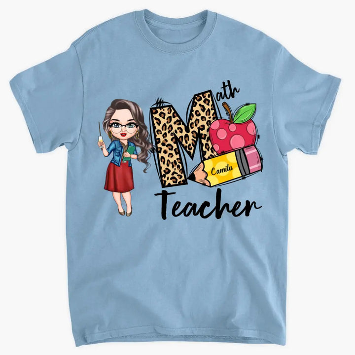 Personalized T-shirt - Birthday, Teacher's Day Gift For Teacher - Math Teacher ARND005