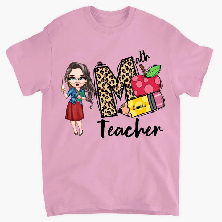 Personalized T-shirt - Birthday, Teacher's Day Gift For Teacher - Math Teacher ARND005