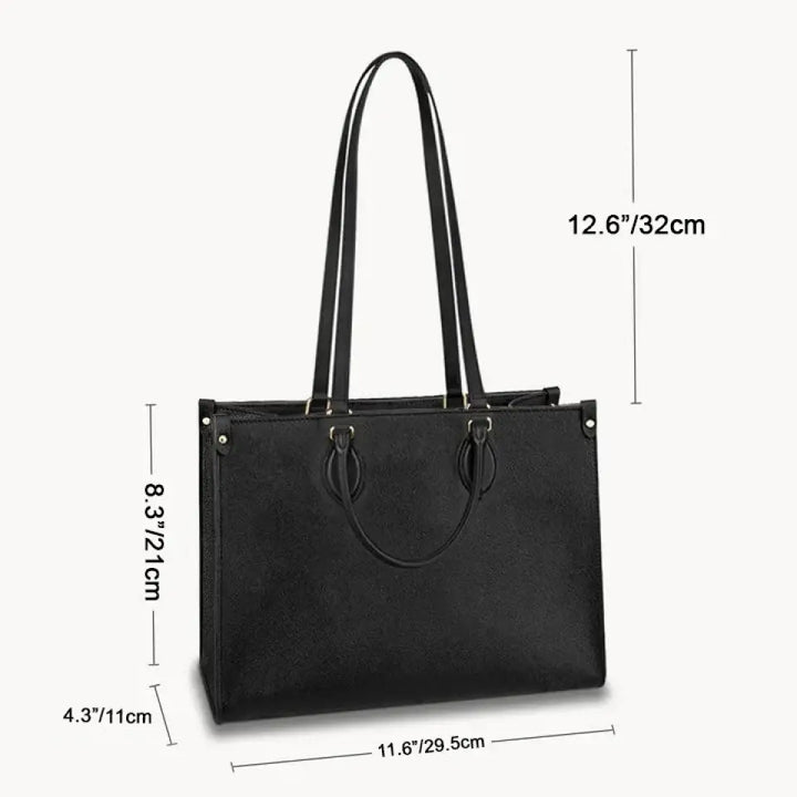 Personalized Leather Bag - Juneteenth, Birthday Gift For Black Woman - I'm Black Everyday But Today I’m Blackity Juneteenth ARND0014