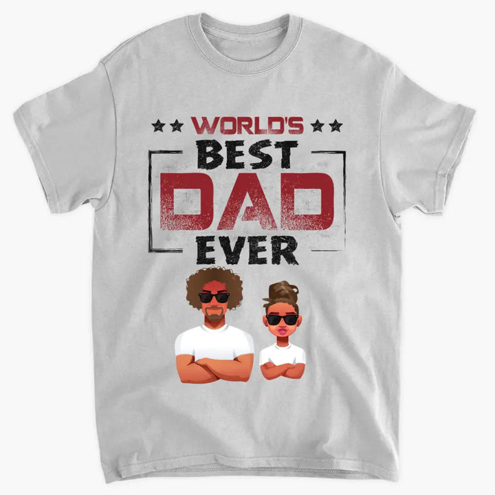 Personalized T-shirt - Father's Day, Birthday Gift For Dad, Grandpa - Best Dad Ever V2 ARND018