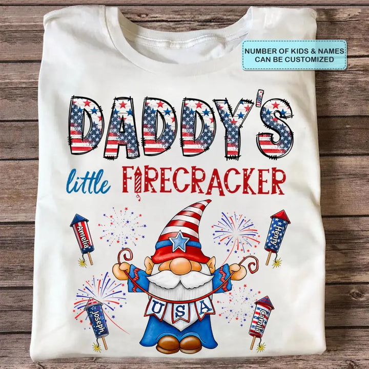 Personalized T-shirt - 4th of July, Father's Day, Birthday Gift For Dad - 4th Of July Papa ARND036