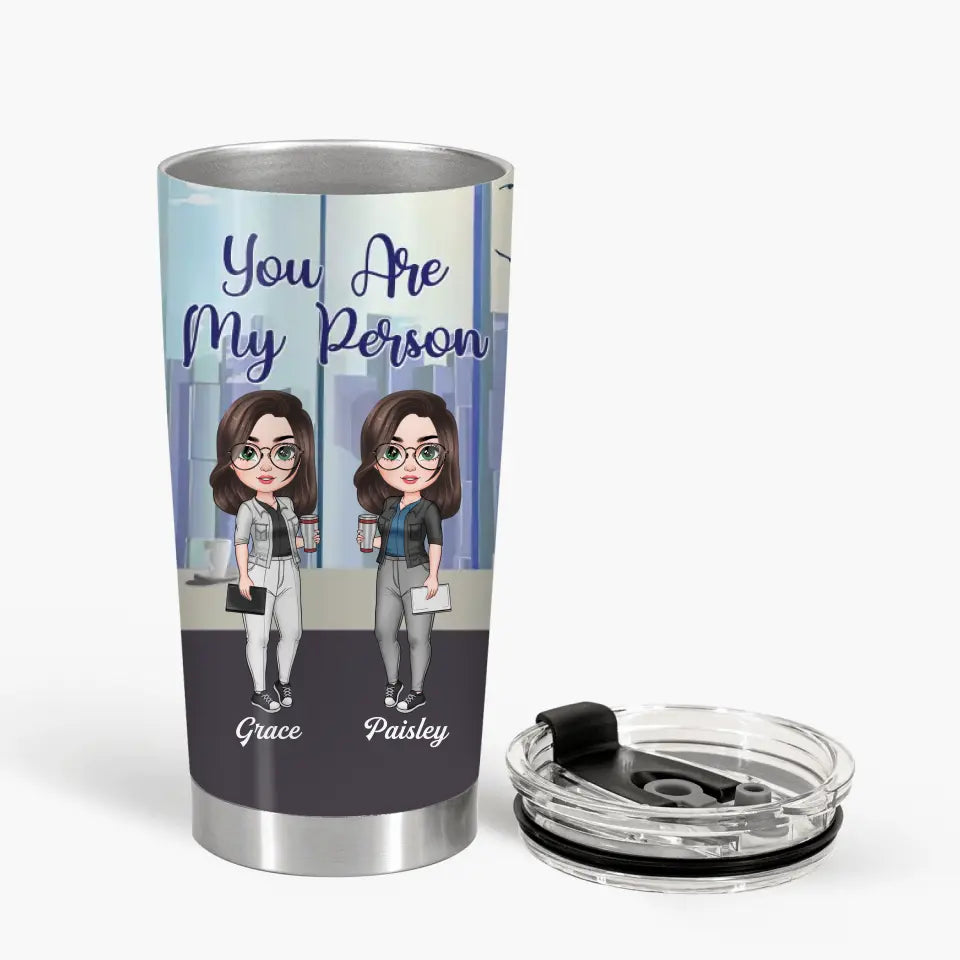 Personalized Tumbler - Birthday Gift For Colleague - I Used To Work With Absolute Leagends