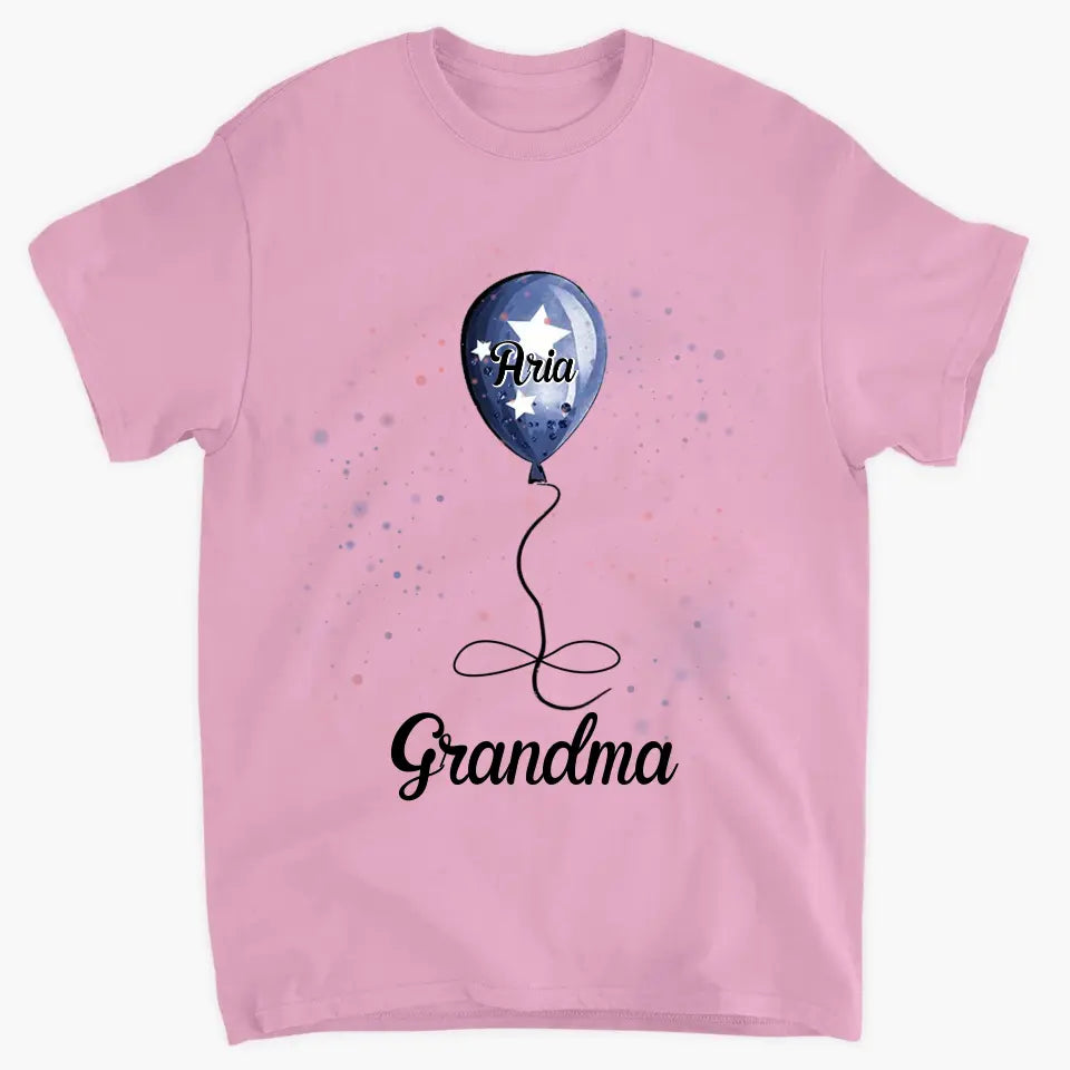 Personalized T-shirt - Gifts For Grandma - Grandma Balloon