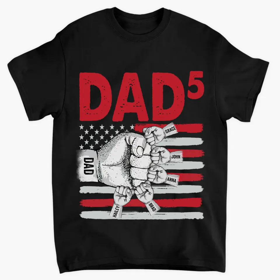 Personalized T-shirt - Father's Day, Birthday Gift For Dad, Grandpa - Our Dad