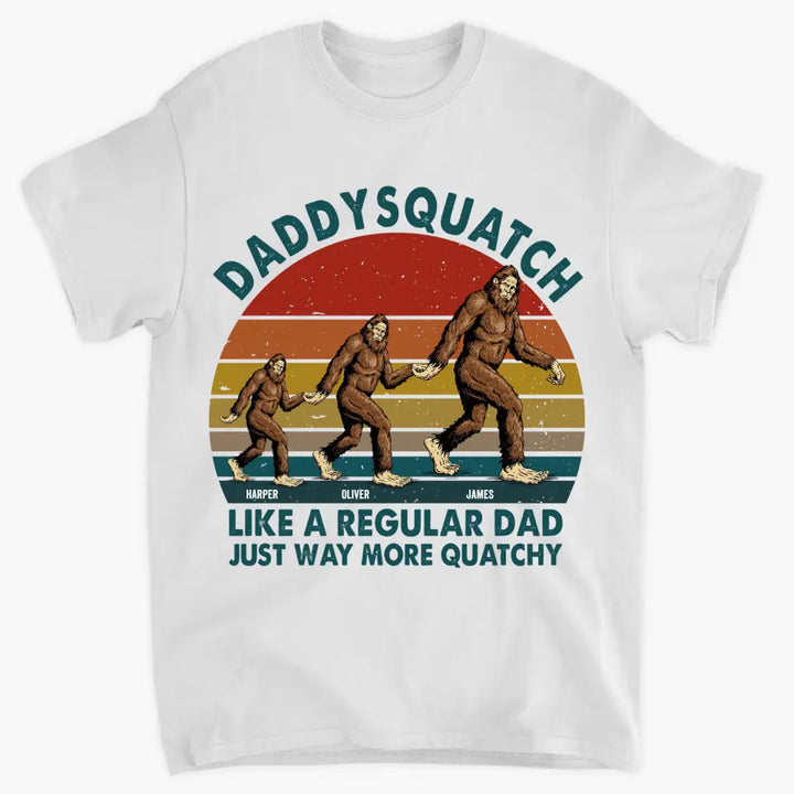 Personalized Custom T-shirt - Father's Day, Birthday Gift For Dad, Grandpa - Dadassquad