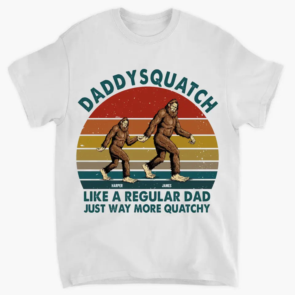 Personalized Custom T-shirt - Father's Day, Birthday Gift For Dad, Grandpa - Dadassquad