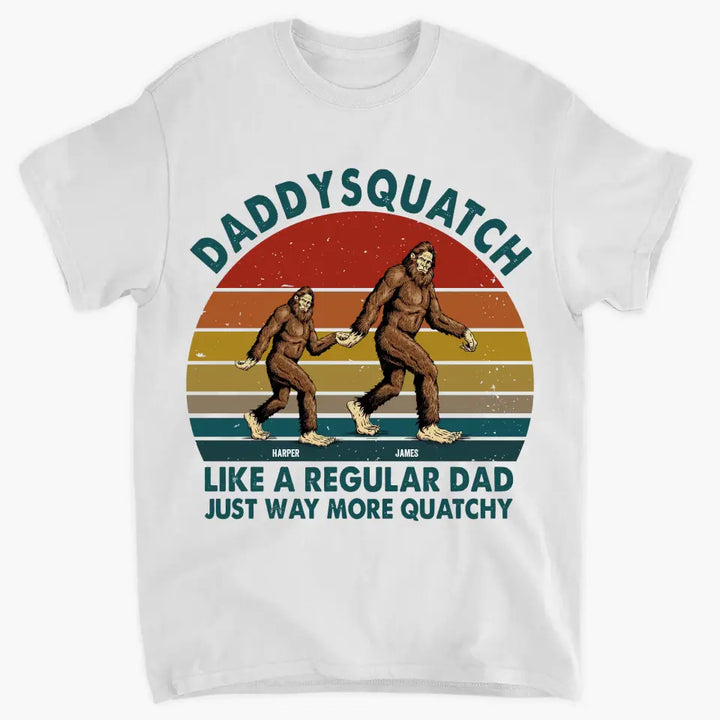 Personalized Custom T-shirt - Father's Day, Birthday Gift For Dad, Grandpa - Dadassquad