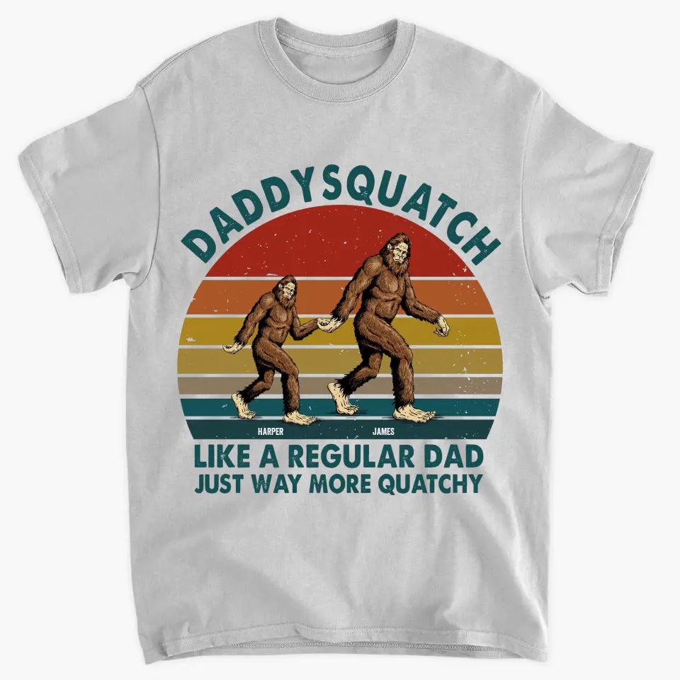 Personalized Custom T-shirt - Father's Day, Birthday Gift For Dad, Grandpa - Dadassquad