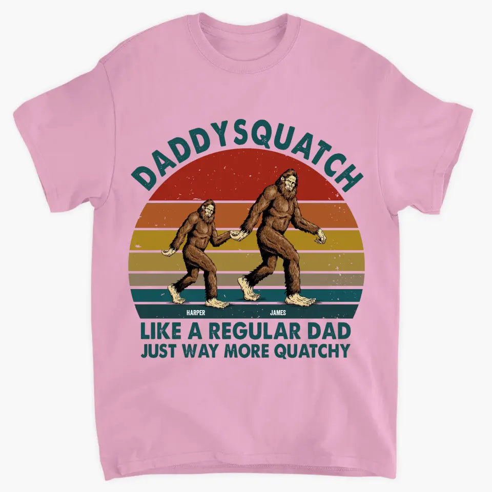 Personalized Custom T-shirt - Father's Day, Birthday Gift For Dad, Grandpa - Dadassquad