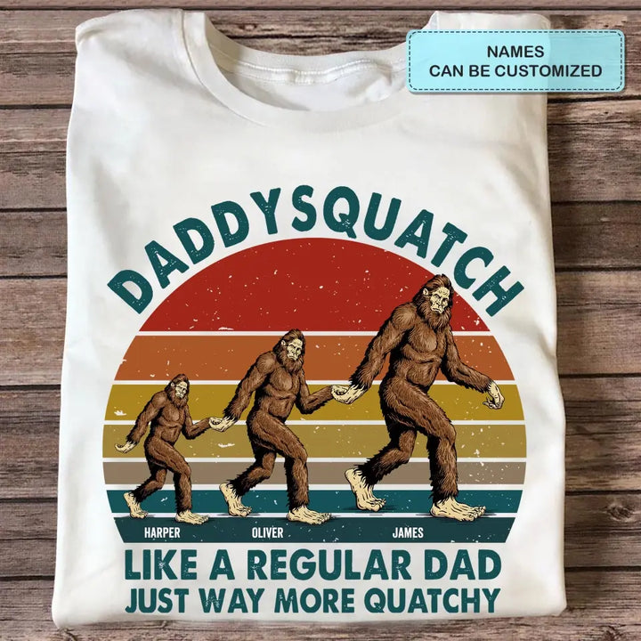 Personalized Custom T-shirt - Father's Day, Birthday Gift For Dad, Grandpa - Dadassquad