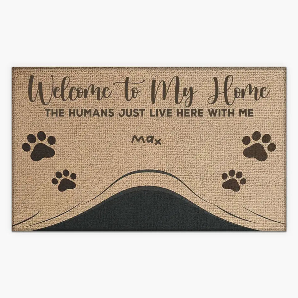 Personalized Custom Doormat - Gift For Pet Lover - Welcome To Our Home