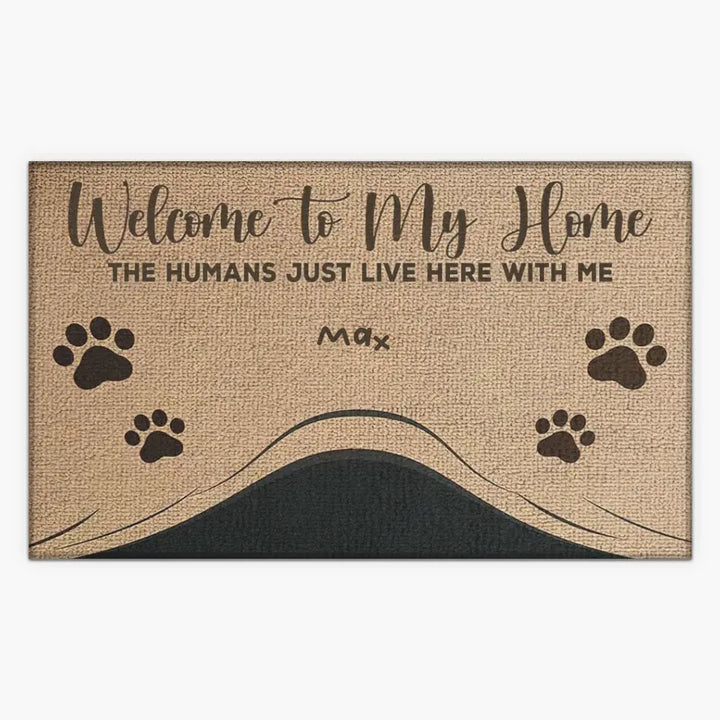 Personalized Custom Doormat - Gift For Pet Lover - Welcome To Our Home