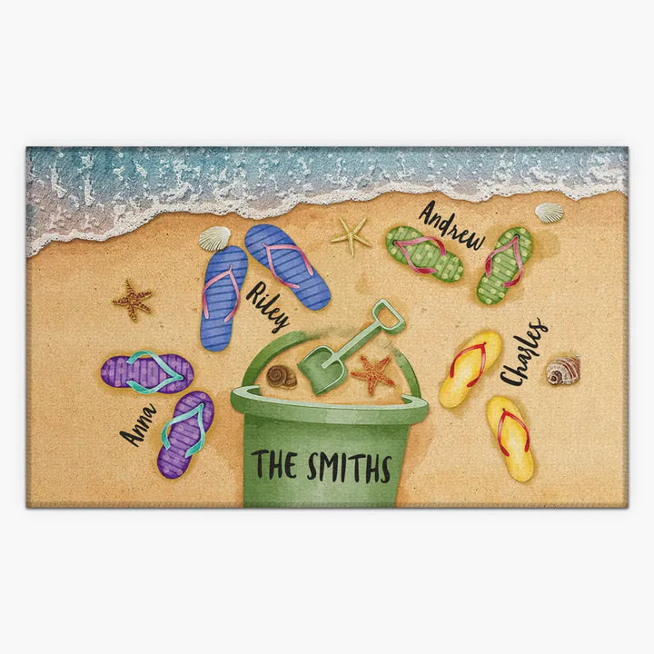 Personalized Custom Doormat - Welcoming Gift For Family - Our Family