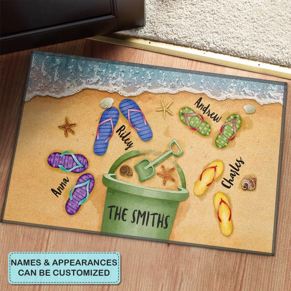 Personalized Custom Doormat - Welcoming Gift For Family - Our Family