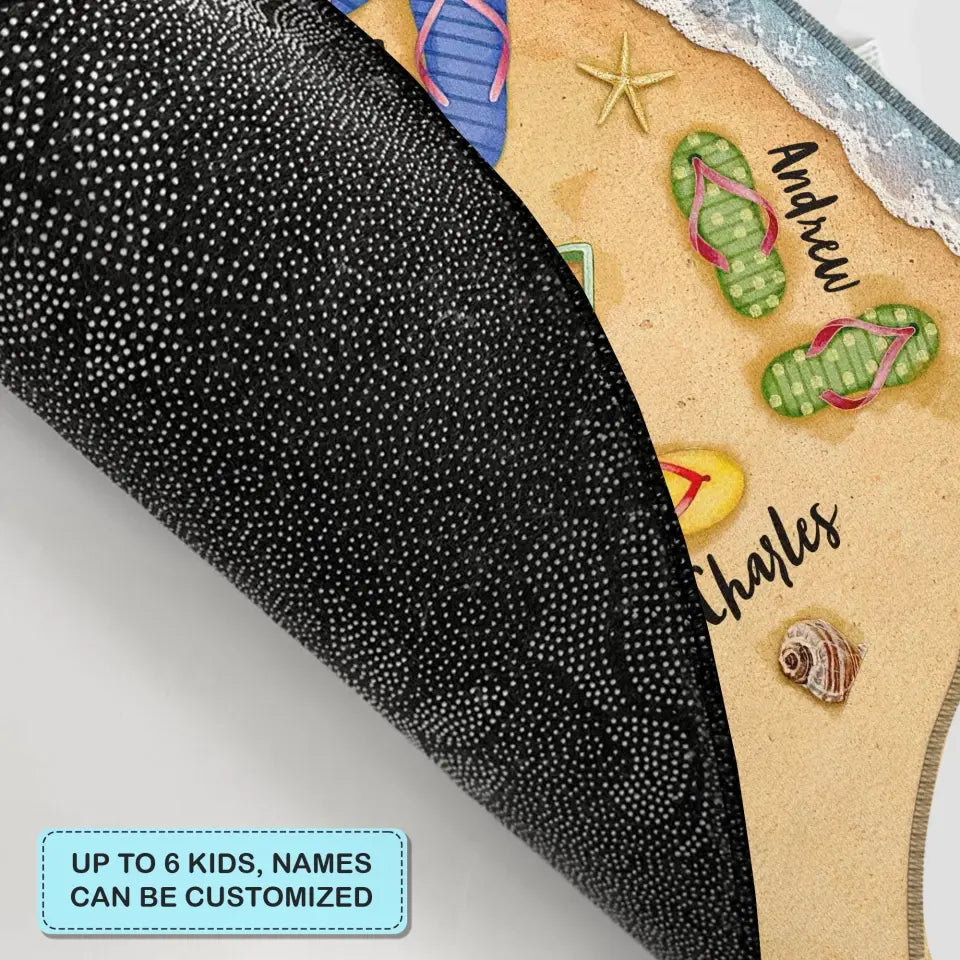 Personalized Custom Doormat - Welcoming Gift For Family - Our Family