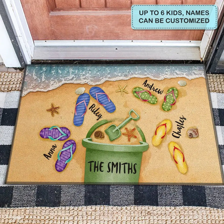 Personalized Custom Doormat - Welcoming Gift For Family - Our Family