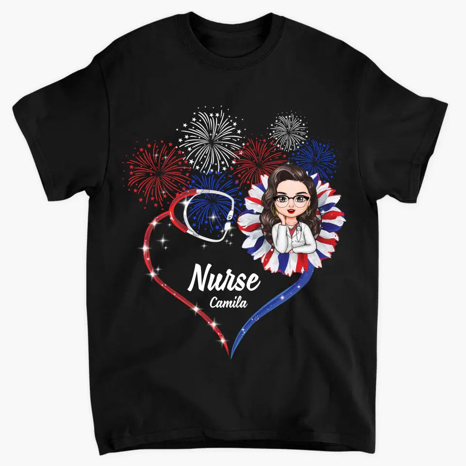 Personalized Custom T-shirt - Birthday, Nurse's Day For Nurse - Nurse Independence Day