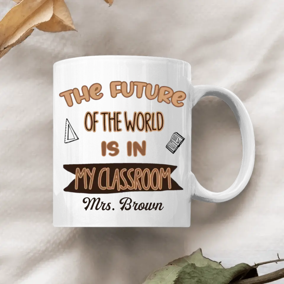 Personalized Custom White Mug - Birthday, Teacher's Day Gift For Teacher - Teacher Of Tiny Humans