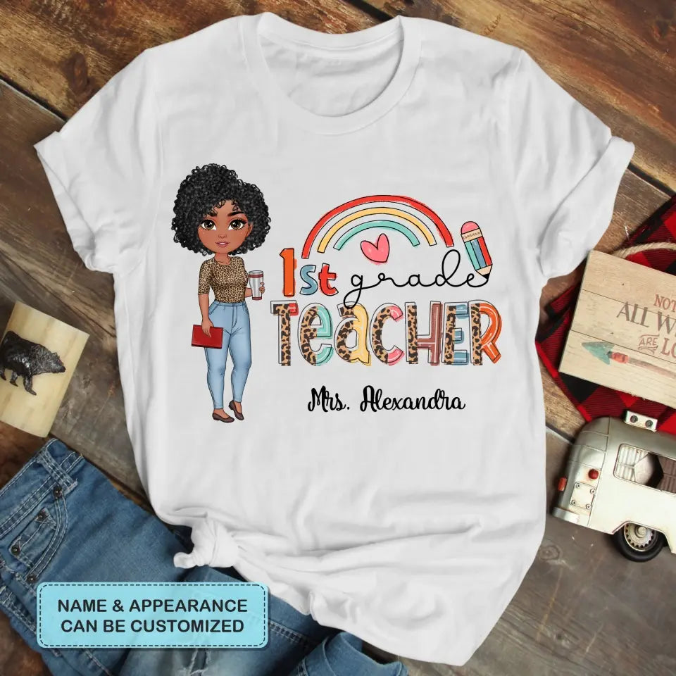 Personalized Custom T-shirt - Teacher's Day, Birthday Gift For Teacher - Teacher I Am