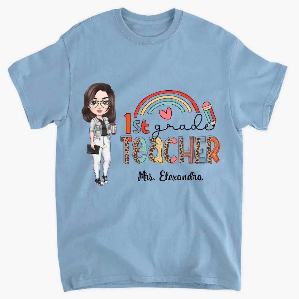 Personalized Custom T-shirt - Teacher's Day, Birthday Gift For Teacher - Teacher I Am