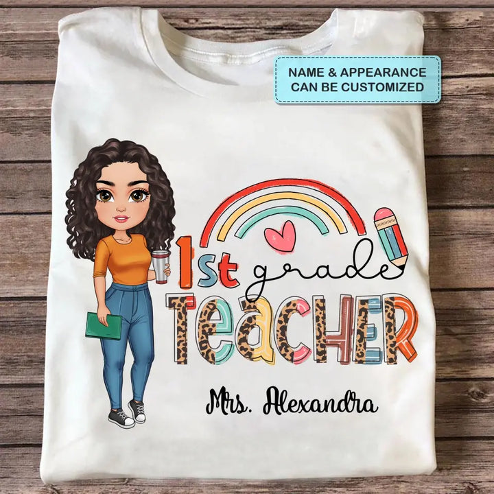 Personalized Custom T-shirt - Teacher's Day, Birthday Gift For Teacher - Teacher I Am