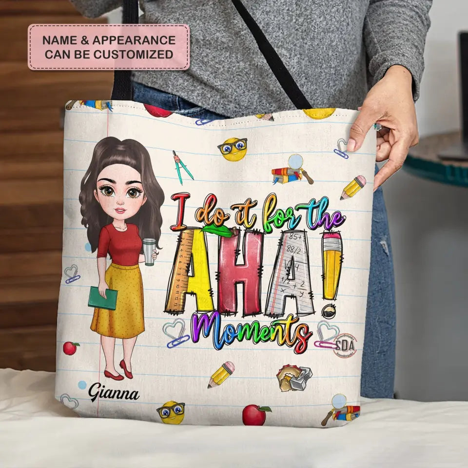 Personalized Custom Tote Bag - Teacher's Day, Birthday Gift For Teacher - Y'all Is Gonna Learn Today