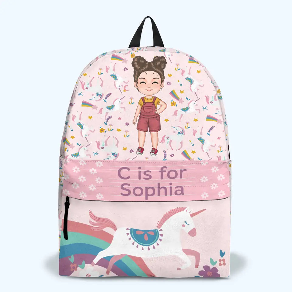 Personalized Custom Backpack - Back To School, Birthday Gift For Kindergarten, Pre-K, 1st Grade, 2nd Grade, 3rd Grade, 4th Grade, 5th Grade Kid - Back To School