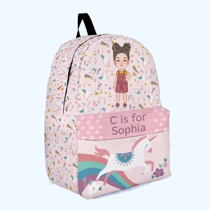 Personalized Custom Backpack - Back To School, Birthday Gift For Kindergarten, Pre-K, 1st Grade, 2nd Grade, 3rd Grade, 4th Grade, 5th Grade Kid - Back To School