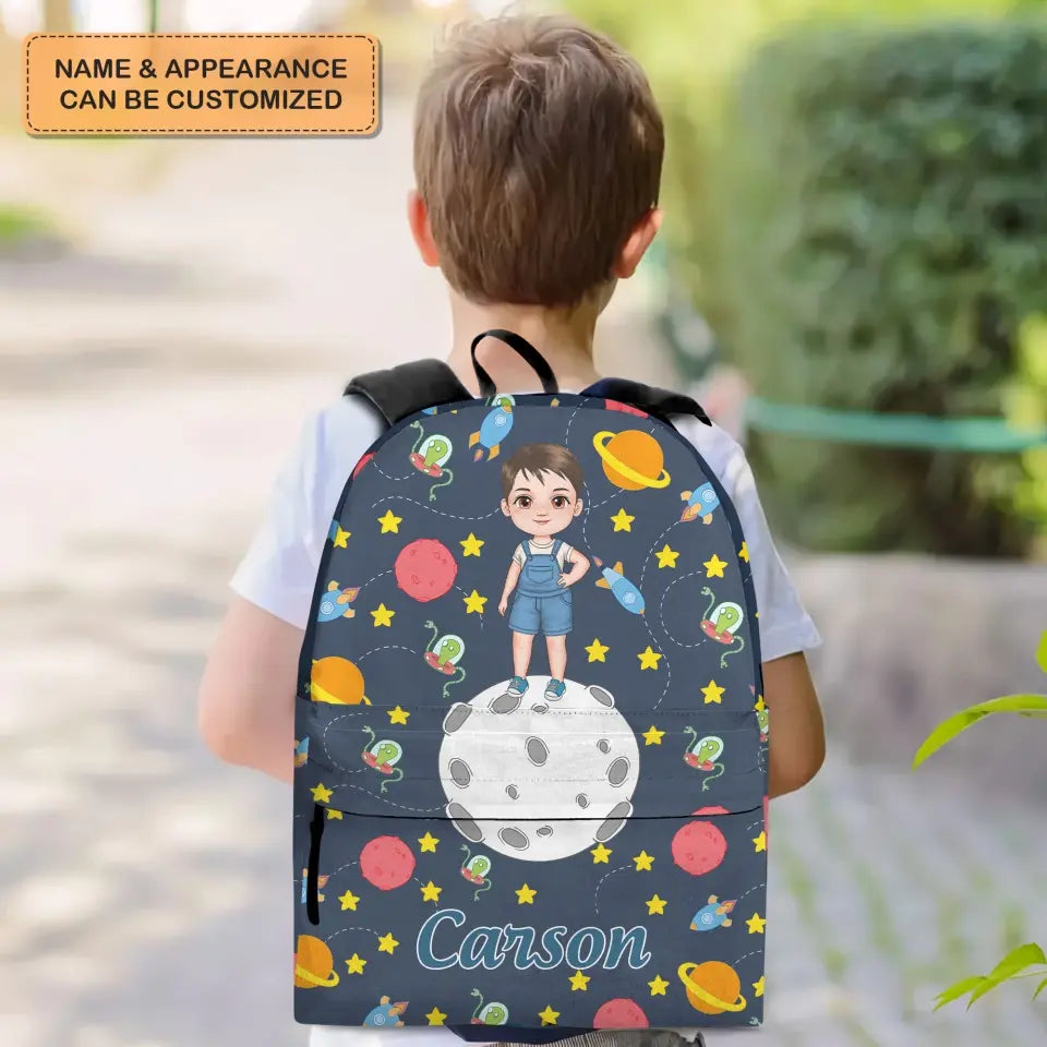 Personalized Custom Backpack - Back To School, Birthday Gift For Kindergarten, Pre-K, 1st Grade, 2nd Grade, 3rd Grade, 4th Grade, 5th Grade Kid - All You Need Is Love